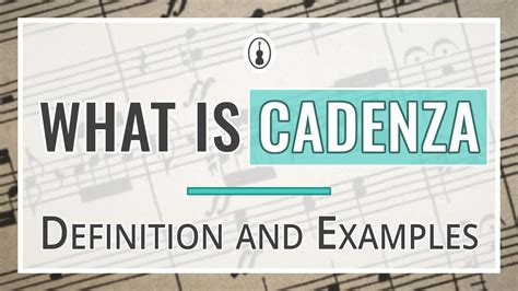 cadenza definition music and the emotional resonance in literature